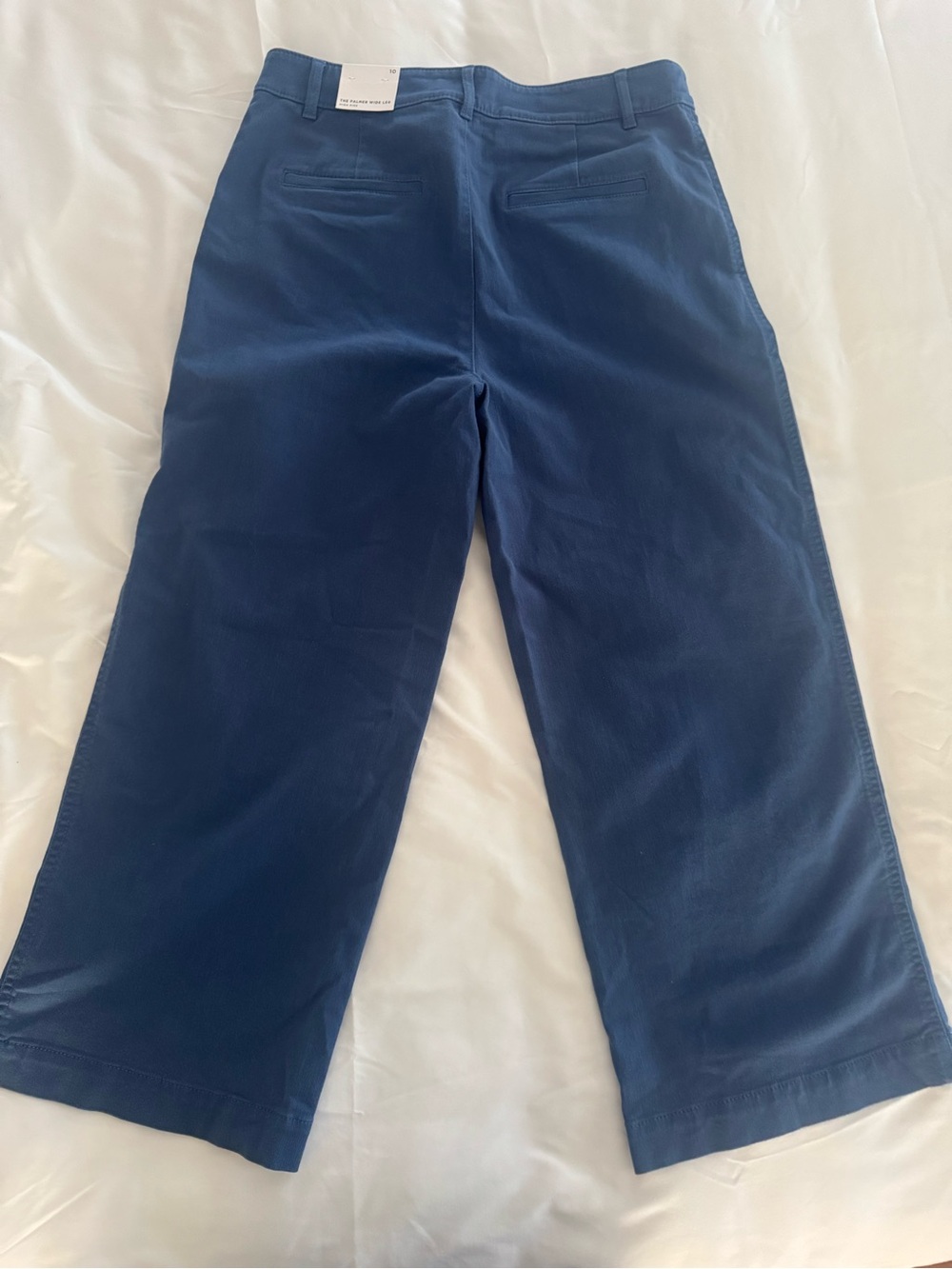 LOFT Patch Pocket Blue Casual Pants